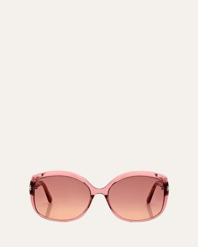 Chiara Round Plastic Sunglasses